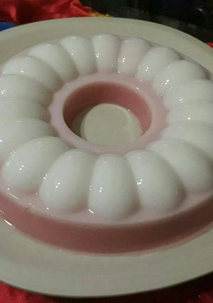 Foto resep Puding Baby Pink ala Dek Naura #bantumantenbaru
