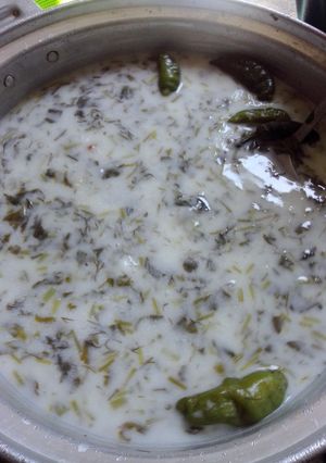 عکسی از دستور آش دوغ (مادرشوهر پز)