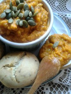 Una foto de Pasta de Zanahorias con Pepitas de Calabaza