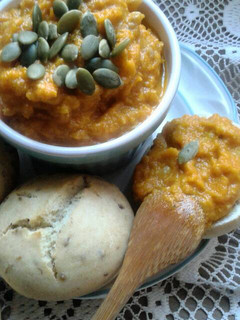 Una foto de Pasta de Zanahorias con Pepitas de Calabaza