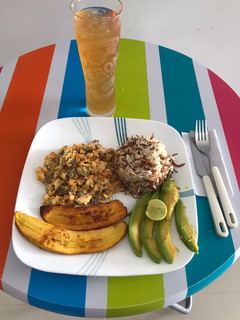 Una foto de Huevos revueltos con carne