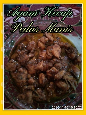 Cara Gampang Membuat Resep Ayam Kecap Special Pedas Mamis yang Lezat Sekali Anti Ribet, Mantap Sekali