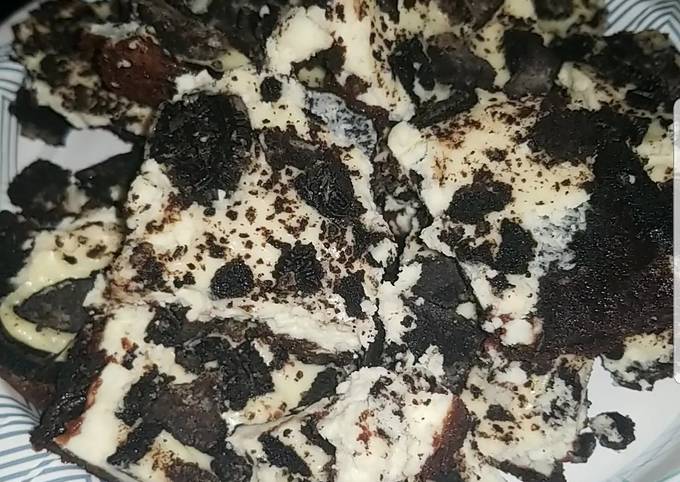 Easiest Way to Cook Delicious Oreo Cheesecake Brownies