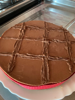 Una foto de Postre chocolate de Mousse