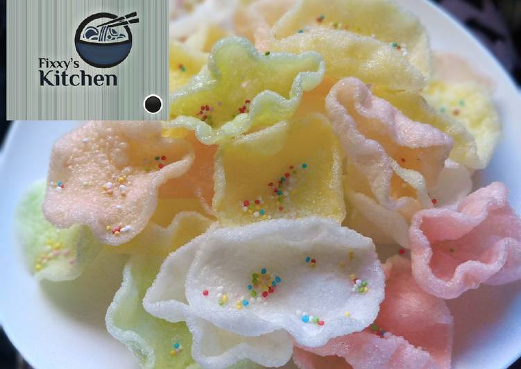 Recipe of Homemade Fried prawn crackers