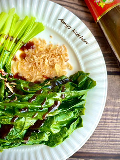 蠔油芥蘭(藍) / 簡單家常菜 的食譜成品照片