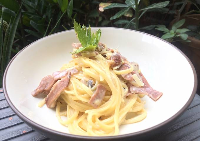 Fettucine Carbonara