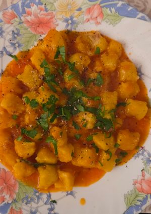 Una foto de Ñoquetitos de batata 🍠