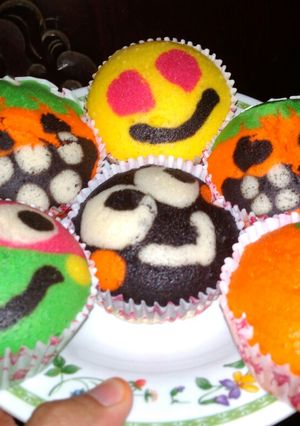 Foto resep Bolu kukus karakter tanpa baking soda lembuttt
