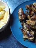 Alitas de pollo caramelizadas, otra receta