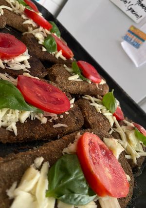 Una foto de Milanesas de Berenjenas súper fácil