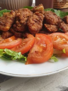 صورة لوصفة دجاج بالبقسماط