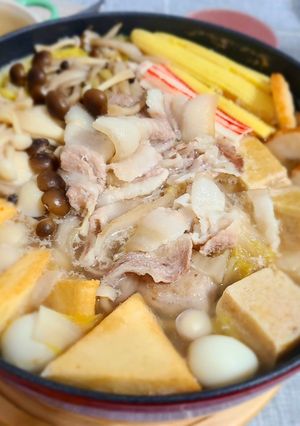 高粱酸菜白肉鍋 的食譜成品照片