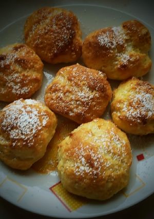 Sütőben sült túrófánk 🍩🍩🍩 recept fotója