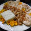 Pechugas de pollo con flores