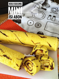 Foto resep Bolu Gulung Mini isi Abon