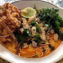 A picture of Chiang Mai Noodle Soup.