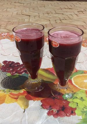 A picture of Beetroot juice.