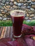 Jus Bayam Merah Jeruk Medan