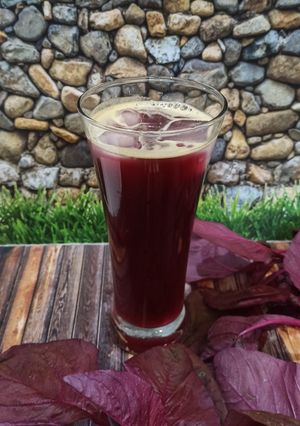 Foto resep Jus Bayam Merah Jeruk Medan