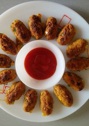 A picture of Grilled Corn Bullets.