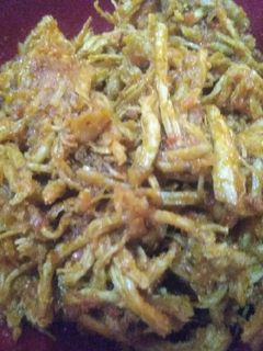 Foto resep Suwir ayam bumbu kare