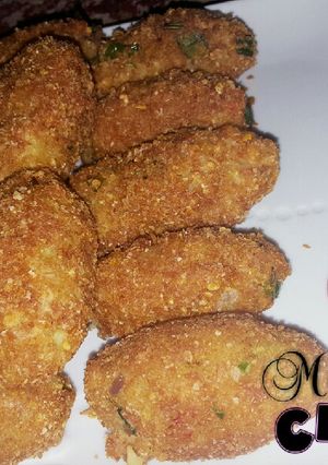 A picture of Spicy Potatoe Balls.