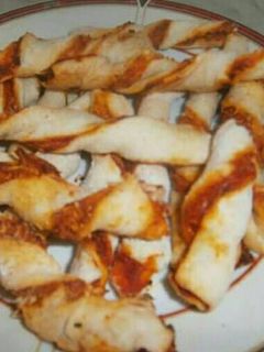 Pizzás csavart rúd🍕 recept fotója