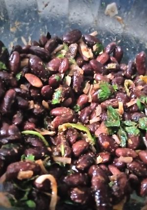 A picture of Rajma Chat!.