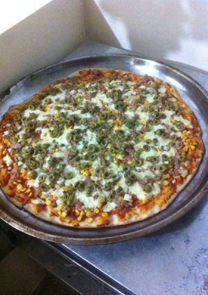 صورة لوصفة بيتسا