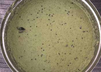 New Recipe Coriander leaves coconut Chutney Green chutney Delicious Simple