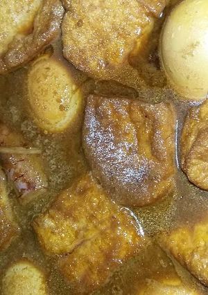 Foto resep Semur Tahu telur