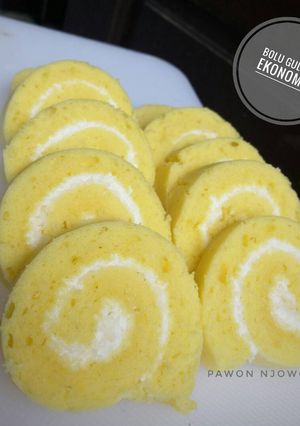 Foto resep Bolu gulung kukus ekonomis 1 telur