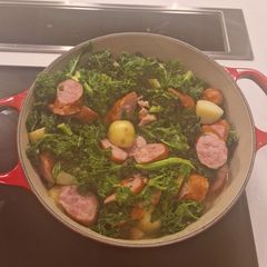 A picture of Kielbasa One Pot.
