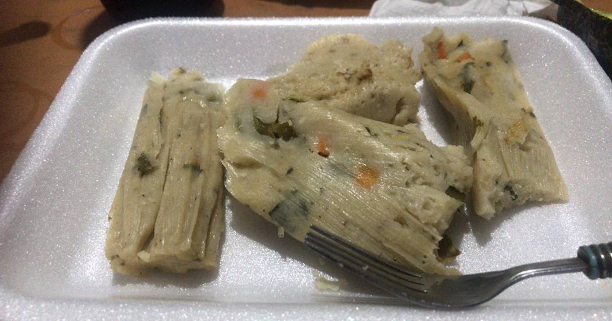 Tamales de verduras Receta de Vane Morales Sanchez- Cookpad