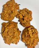 Galletitas de zanahoria, avena y harina de garbanzos