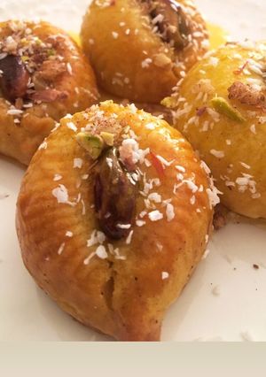 عکسی از دستور باقلوای خونگی