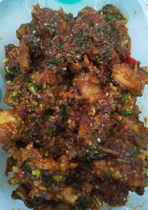 Foto resep Ayam Pedes Mentega