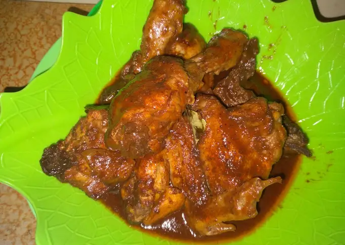 Rendang ayam ala indofood