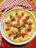 Savory Ricotta, Fig, and Prosciutto Tart