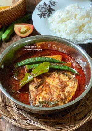Gambar Ikan Tenggiri masak Asam Pedas Melaka