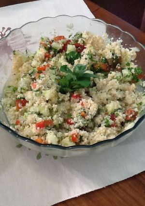 Una foto de Ensalada de cuscus