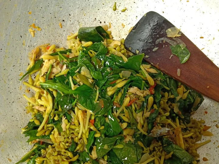 Cara Gampang Menyiapkan Resep Garo bunga pepaya (tumis bunga pepaya) yang  Bikin Ketagihan Anti Ribet, Lezat Sekali