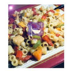 A picture of Pasta stir fry.