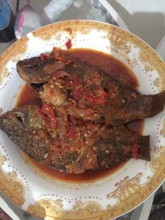 Foto resep Nila goreng bumbu balado