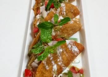 Latest Recipe Tacos Chaat Delicious Simple