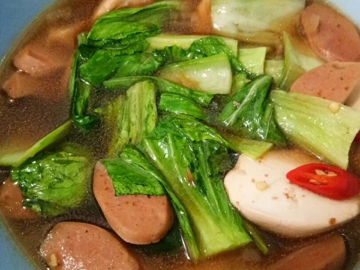 Easy Steps Make Recipes Pakcoy tofu saus tiram the Perfect So Delicious.