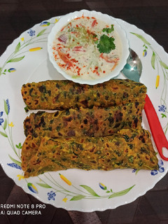 मेथी थेपला (methi thepla recipe in Hindi) रेसिपी मुख्य फोटो