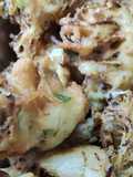 Fried vegetable fritters