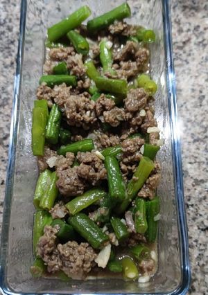 Foto resep Tumis buncis Daging giling